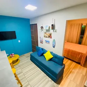  Apartamento Studio A Completo 400m Da Praia